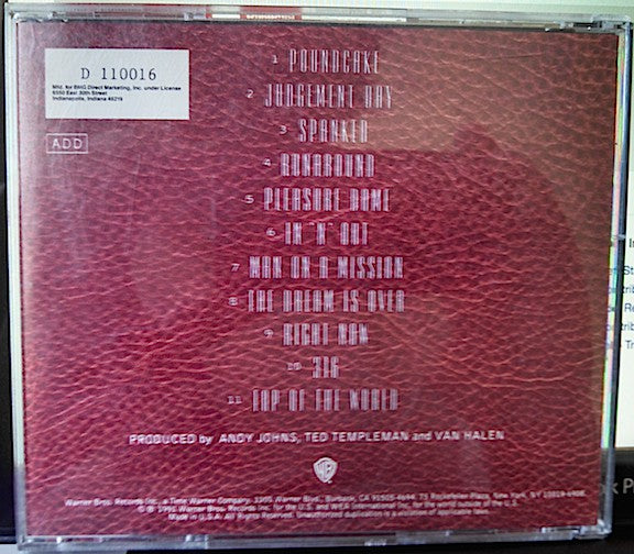 Van Halen : For Unlawful Carnal Knowledge (CD, Album, Club)