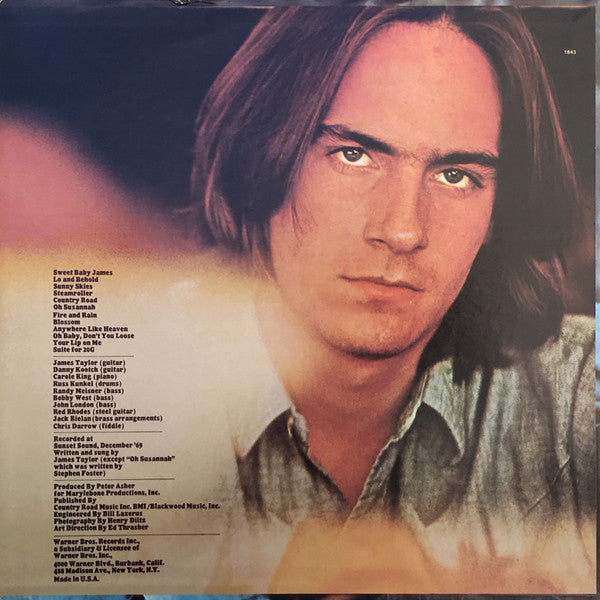 高音質 LP James Taylor Sweet Baby James James Taylor – Sweet Baby James – Vinyl (Santa Maria Pressing, LP