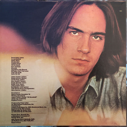 James Taylor (2) : Sweet Baby James (LP, Album, RP)