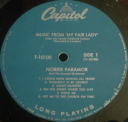 Norrie Paramor And His Concert Orchestra* : Music From 'My Fair Lady' (LP, Album)