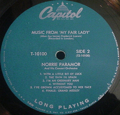 Norrie Paramor And His Concert Orchestra* : Music From 'My Fair Lady' (LP, Album)