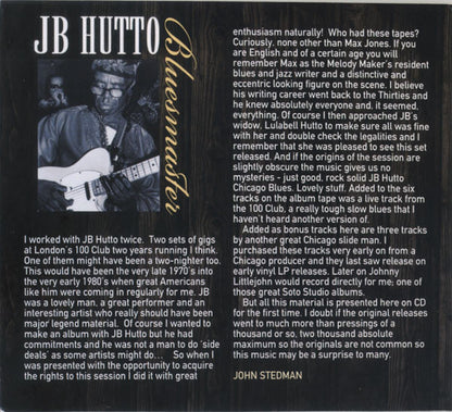 J.B. Hutto Also Featured John Littlejohn : Bluesmaster (CD, Comp, RE, RM)
