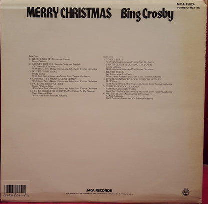 Bing Crosby : Merry Christmas (LP, Album, RE, Blu)