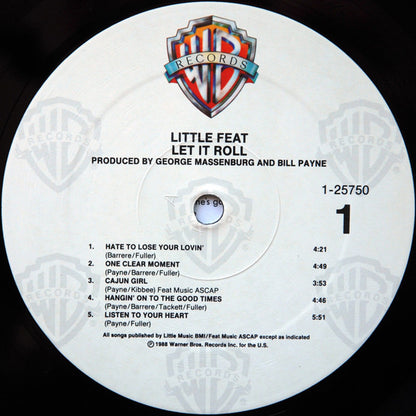 Little Feat : Let It Roll (LP, Album, All)