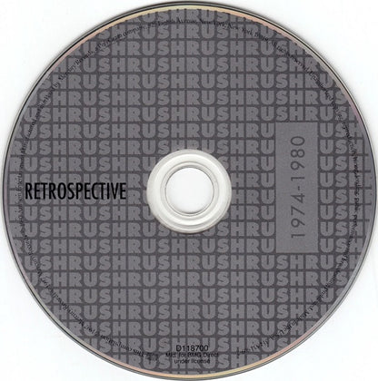 Rush : Retrospective I 1974-1980 (CD, Comp, Club, PMD)