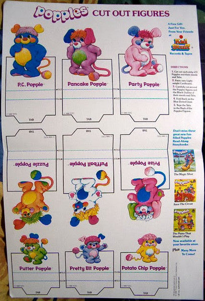 The Popples : The Perfect Popples Policy (LP, Album)