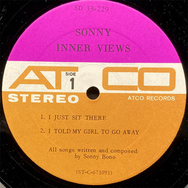 Sonny* : Inner Views (LP, Album)