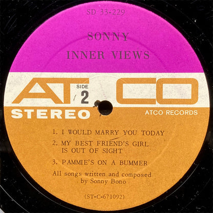 Sonny* : Inner Views (LP, Album)