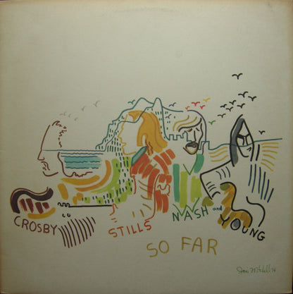 Crosby, Stills, Nash & Young : So Far (LP, Comp, RE)