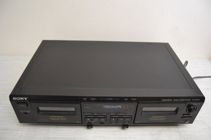 Sony TC-WE605S Double Cassette Deck * Fully Serviced * New Belts