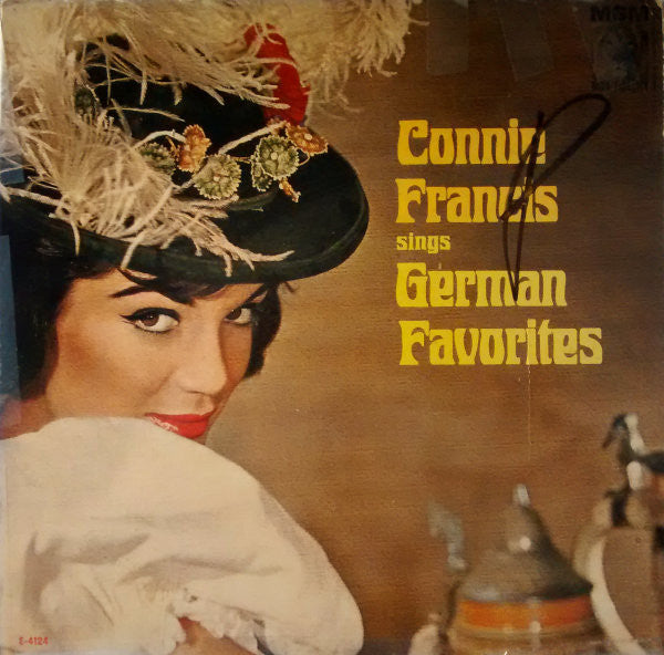 Connie Francis : Sings German Favorites (LP, Album, Mono)