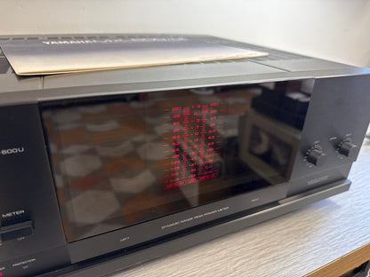 Yamaha MX-600U Power Amplifier * Manual