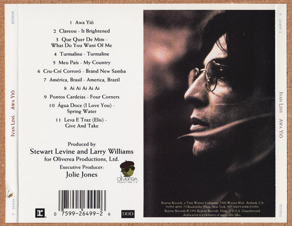 Ivan Lins : Awa Yiô (CD, Album)