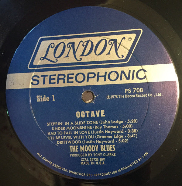 The Moody Blues : Octave (LP, Album, BW )