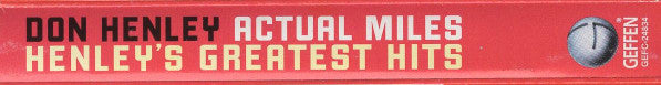 Don Henley : Actual Miles (Henley's Greatest Hits) (Cass, Comp)