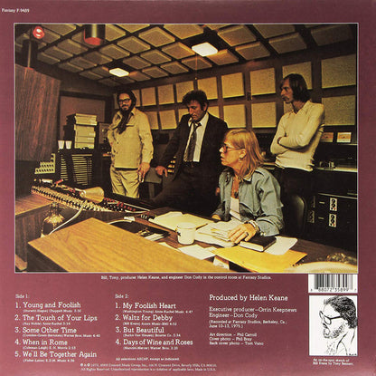 Tony Bennett / Bill Evans : The Tony Bennett Bill Evans Album (LP, Album, RE)