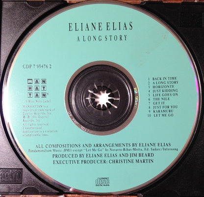 Eliane Elias : A Long Story (CD, Album)
