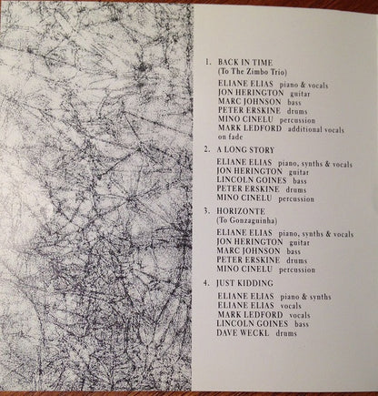 Eliane Elias : A Long Story (CD, Album)