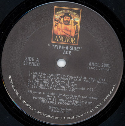 Ace (7) : Five-A-Side (LP, Album, Ter)