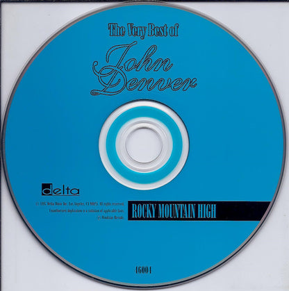 John Denver : The Very Best Of John Denver (Rocky Mountain High) (CD, Comp)