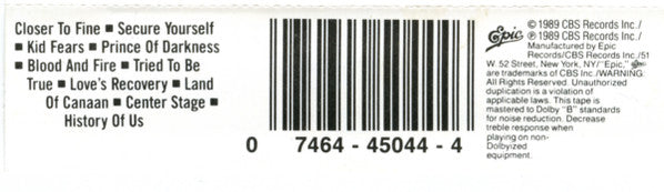 Indigo Girls : Indigo Girls (Cass, Album, Opa)