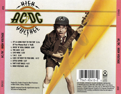 AC/DC : High Voltage (CD, Album, RE, RM)