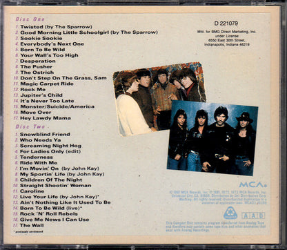 Steppenwolf Featuring John Kay : Born To Be Wild / A Retrospective (2xCD, Comp, Club)