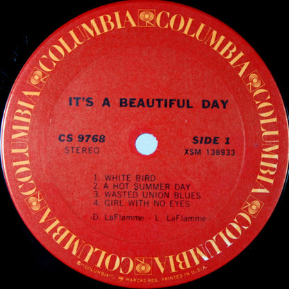 It's A Beautiful Day : It's A Beautiful Day (LP, Album, RE)