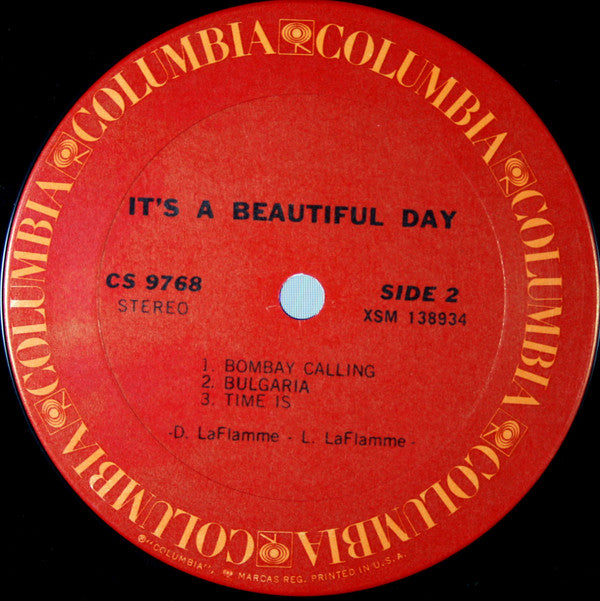 It's A Beautiful Day : It's A Beautiful Day (LP, Album, RE)