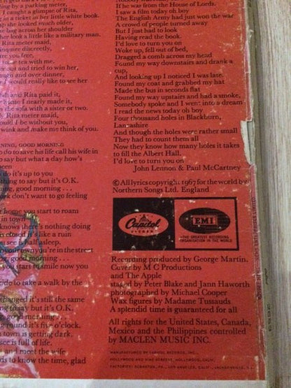 The Beatles : Sgt. Pepper's Lonely Hearts Club Band (LP, Album, RE, Gat)