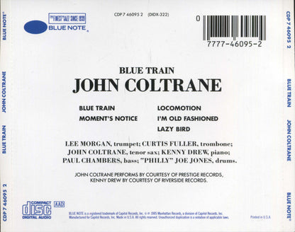 John Coltrane : Blue Train (CD, Album, RE)
