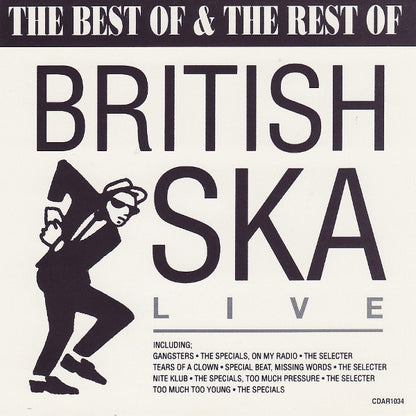 Various : The Best Of & The Rest Of British Ska Live (CD, Comp)