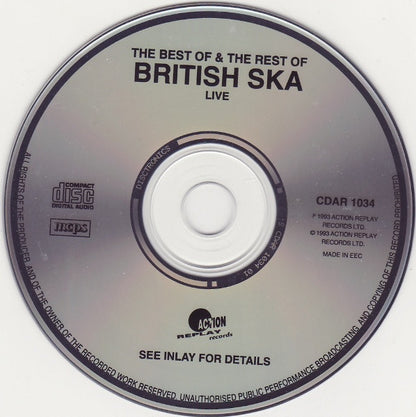 Various : The Best Of & The Rest Of British Ska Live (CD, Comp)