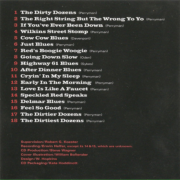 Speckled Red : The Dirty Dozens (CD, RE)