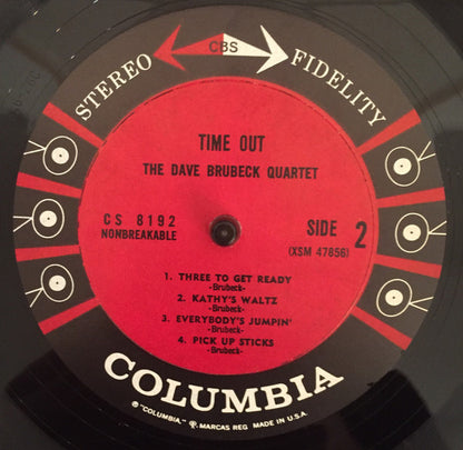 The Dave Brubeck Quartet : Time Out (LP, Album, RE)