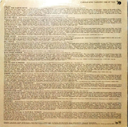Carole King : Tapestry (LP, Album, Gat)