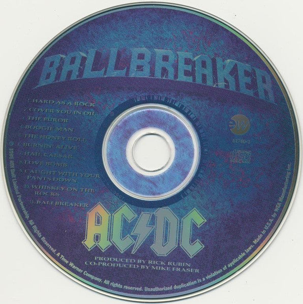 AC/DC : Ballbreaker (CD, Album, ARC)