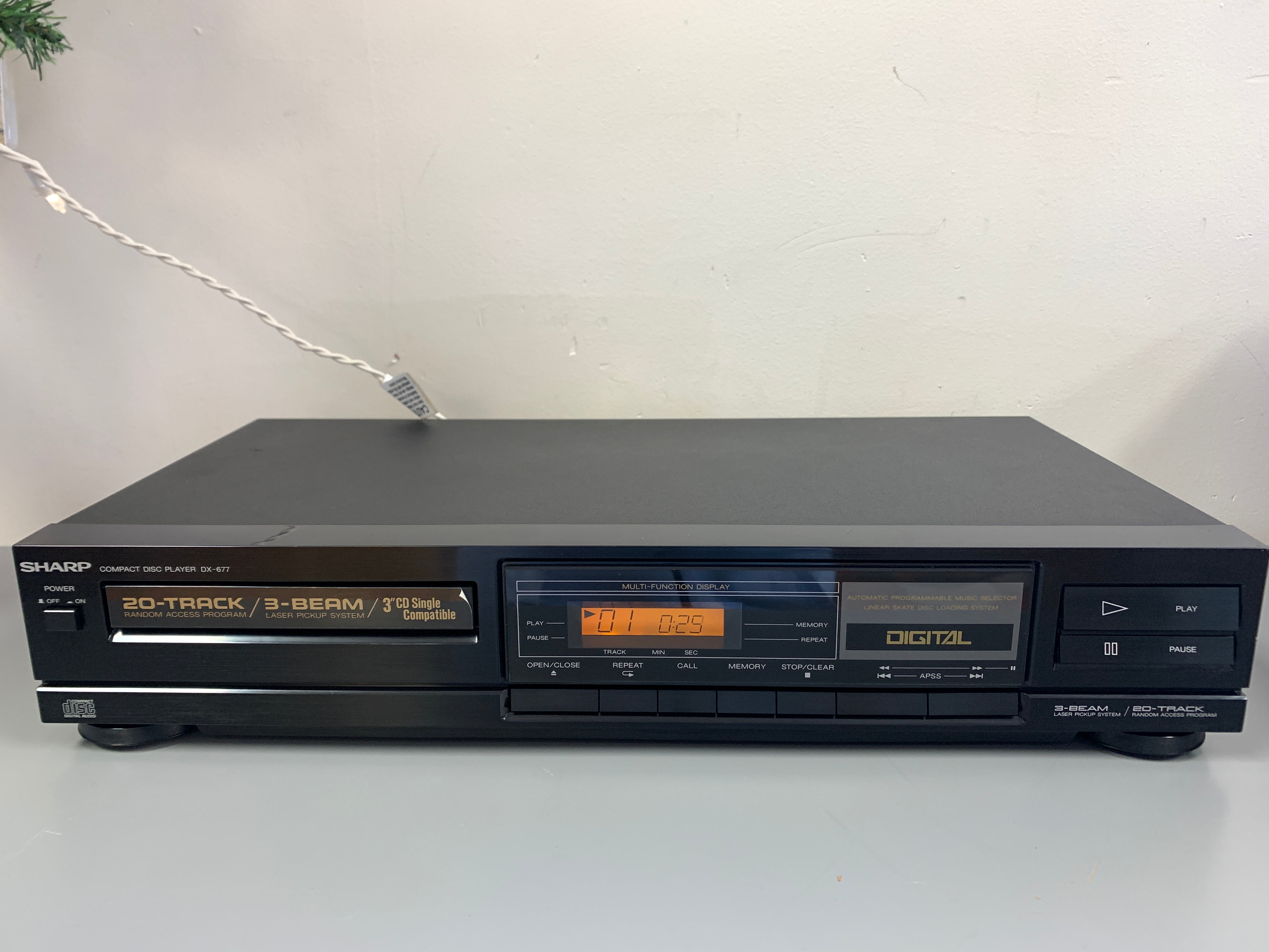 Sharp DX-677 CD Player – The Turntable Store