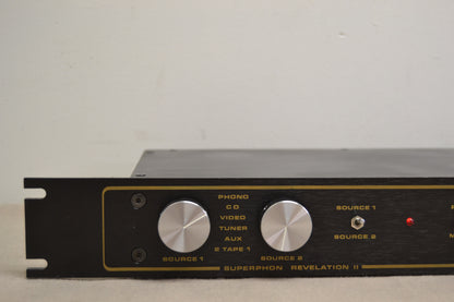 Superphon Revelation II Stereo Preamplifier * Manual *