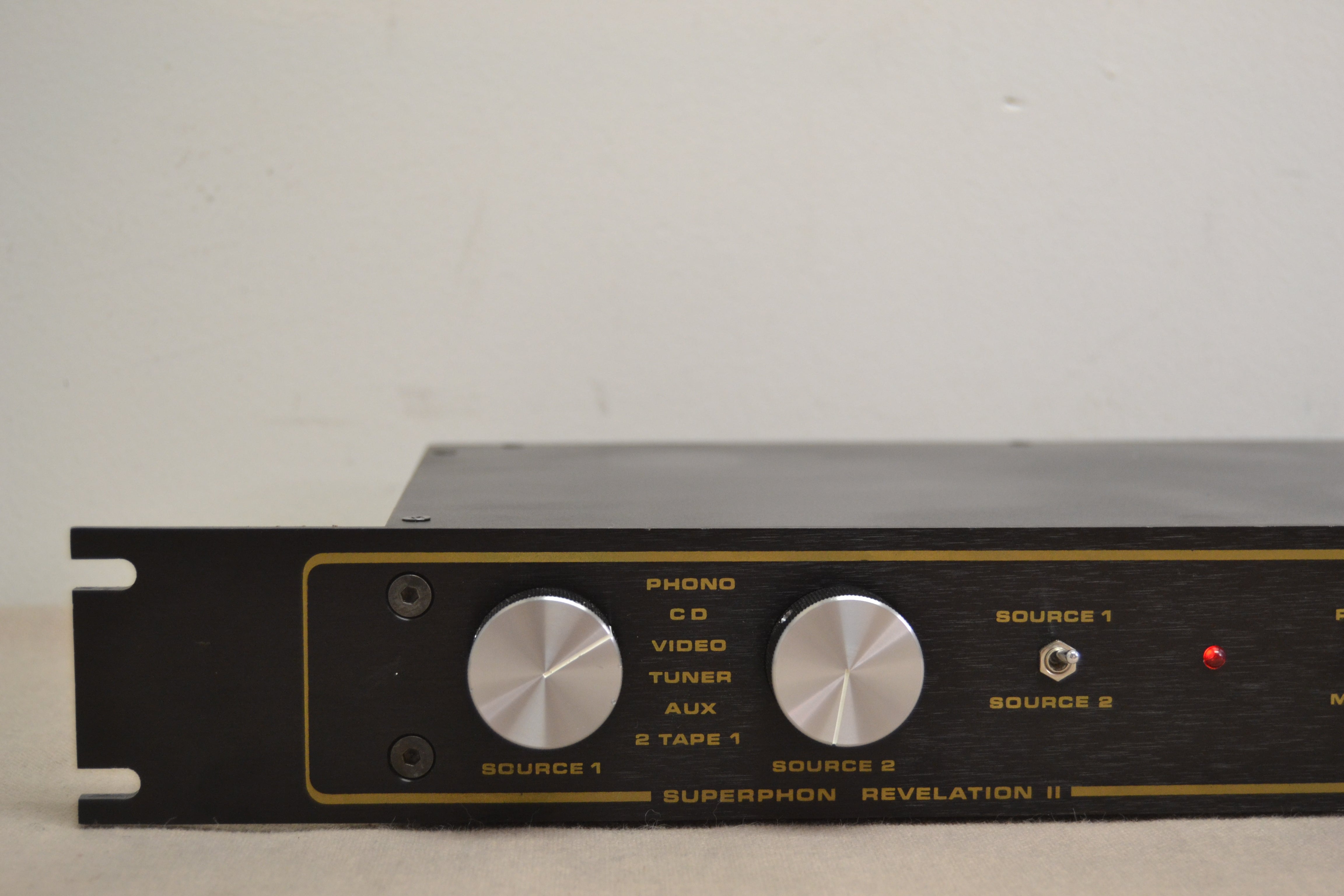 Superphon Revelation II Stereo Preamplifier * Manual *