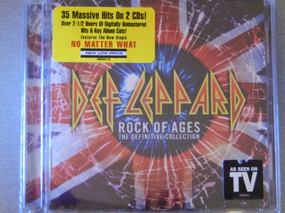 Def Leppard : Rock Of Ages (The Definitive Collection) (2xCD, Comp)