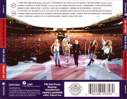 Def Leppard : Rock Of Ages (The Definitive Collection) (2xCD, Comp)