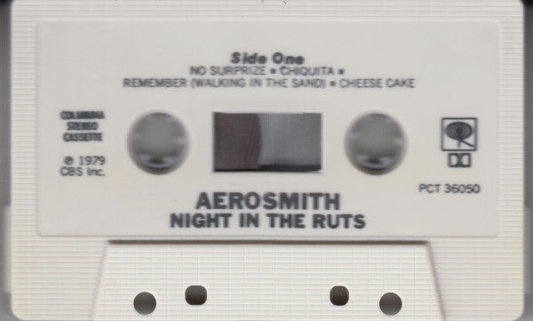 Aerosmith : Night In The Ruts (Cass, Album)