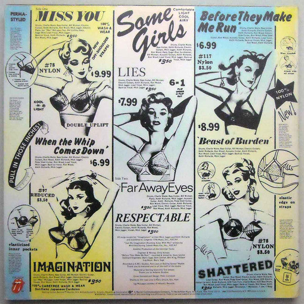The Rolling Stones : Some Girls (LP, Album, Die)
