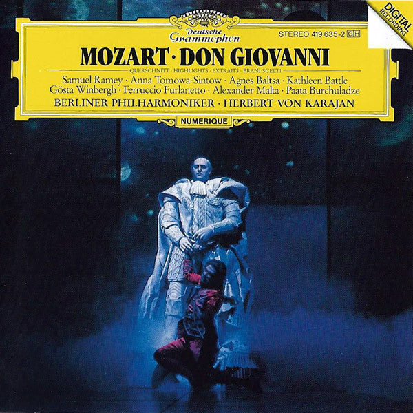 Mozart* : Berliner Philharmoniker, Herbert Von Karajan : Don Giovanni (Querschnitt • Highlights • Extraits • Brani Scelti) (CD)