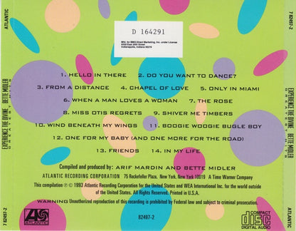 Bette Midler : Experience The Divine (Greatest Hits) (CD, Comp, Club)