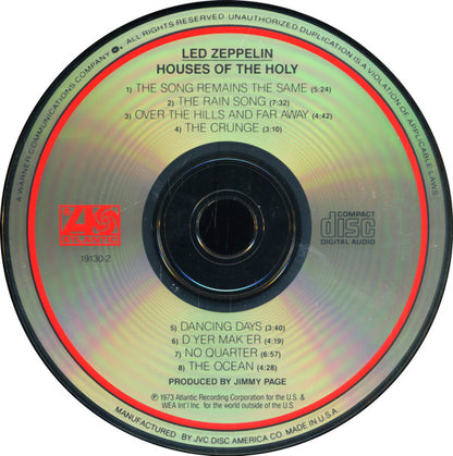 Led Zeppelin : Houses Of The Holy (CD, Album, RE)