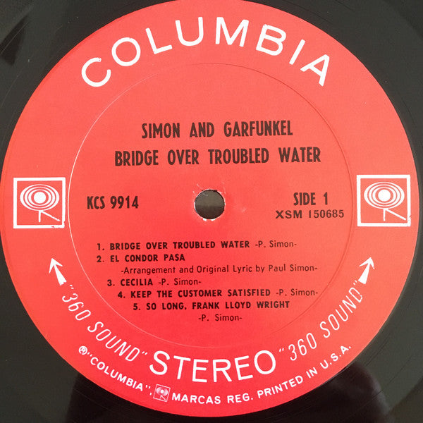 Simon And Garfunkel* : Bridge Over Troubled Water (LP, Album)