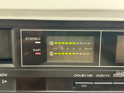 Sears 934.53451750 VHS Video Cassette Recorder * Remote * Box * New Belts * Fully Serviced