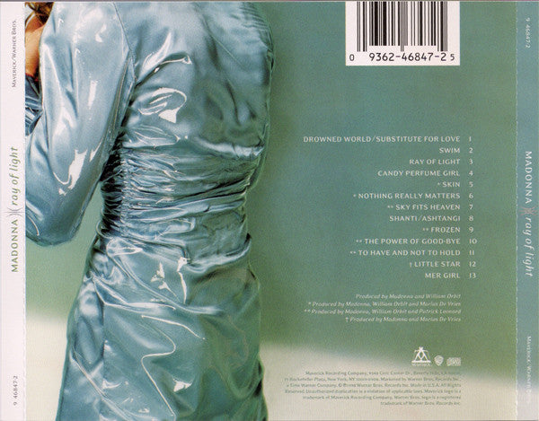 Buy Madonna : Ray Of Light (CD, Album, WEA) Online for a great